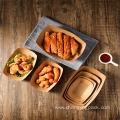 Salad Take Out Containers Party Food Paper Tray